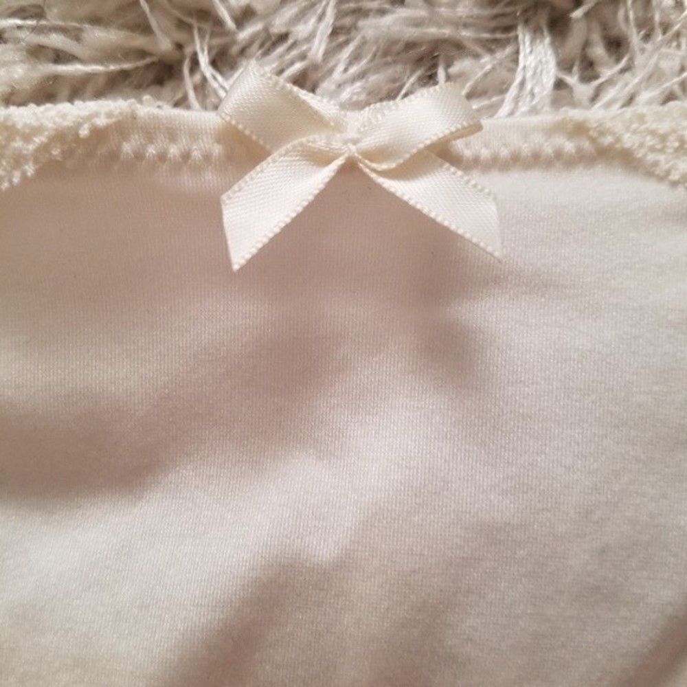 Maidenform deadstock silkies off white bikini panties No lines no show panty - Picture 11 of 16